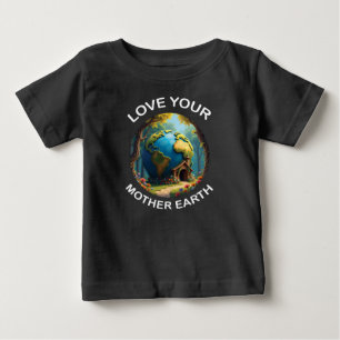 Camiseta De Bebé Amar a tu madre tierra