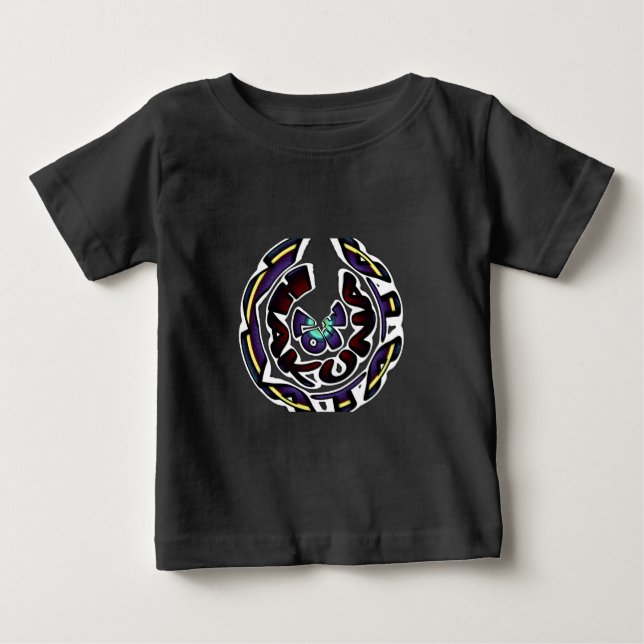 Camiseta De Bebé Amar la imagen artística de Hakuna Matata (Anverso)