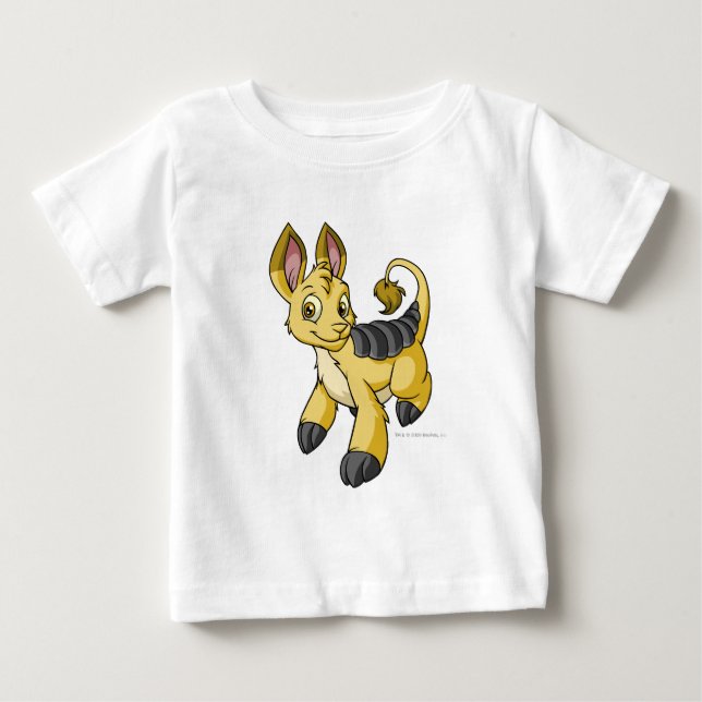 Camiseta De Bebé Amarillo de Bori (Anverso)