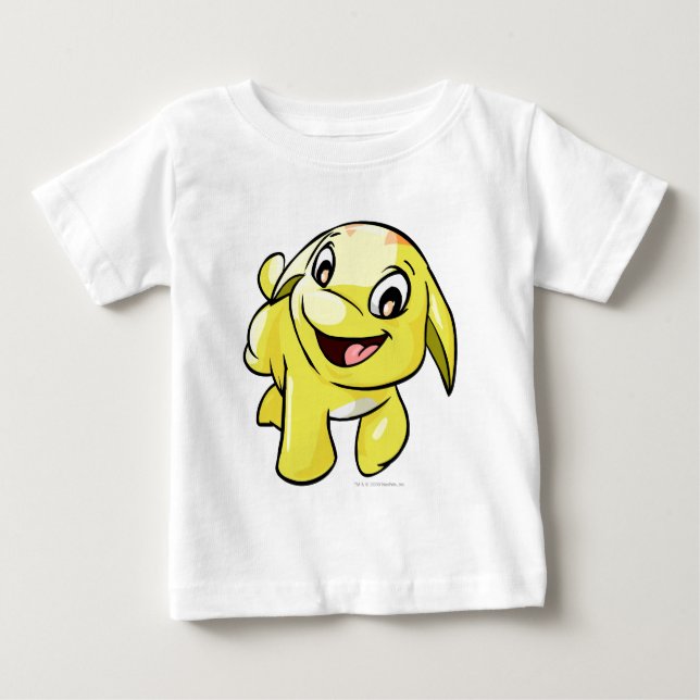 Camiseta De Bebé Amarillo de Google (Anverso)