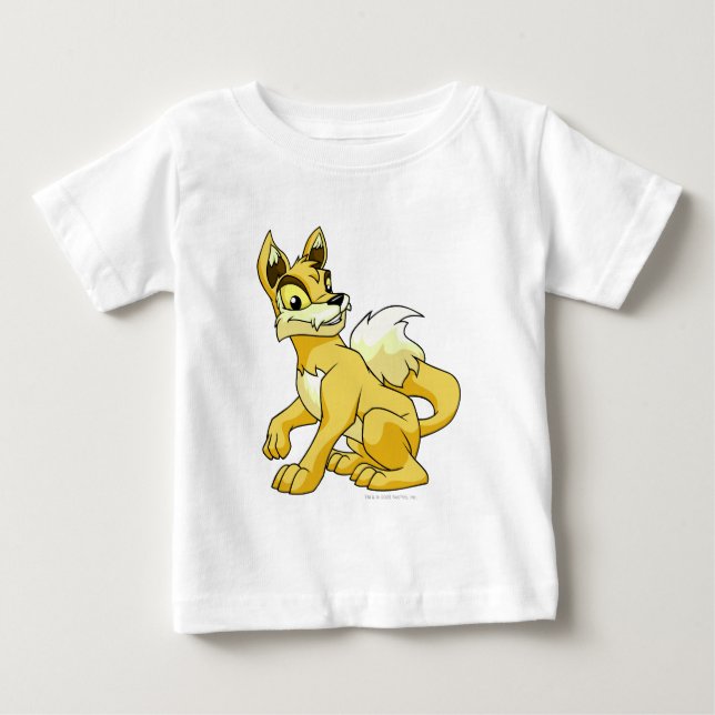 Camiseta De Bebé Amarillo de Lupe (Anverso)