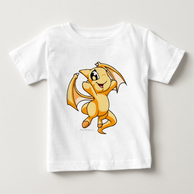 Camiseta De Bebé Amarillo de Shoyru (Anverso)