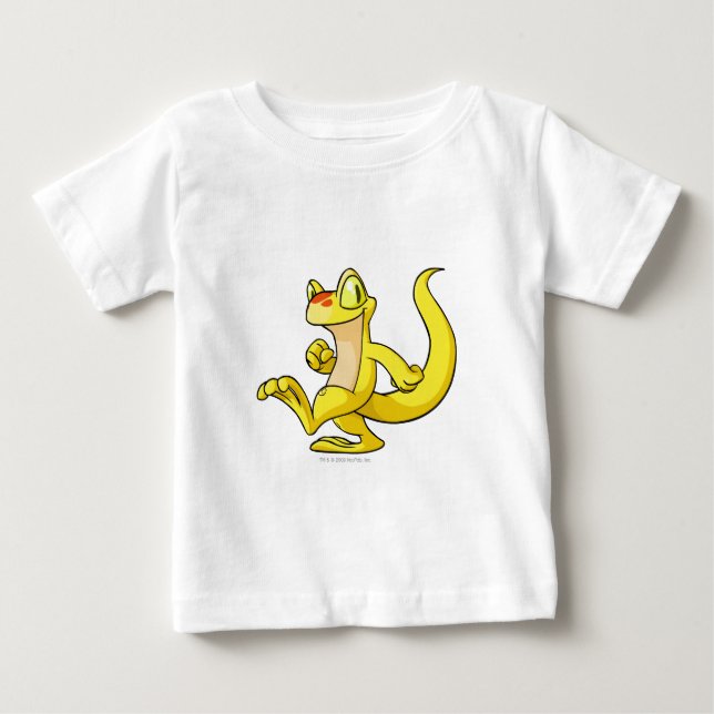 Camiseta De Bebé Amarillo de Techo (Anverso)