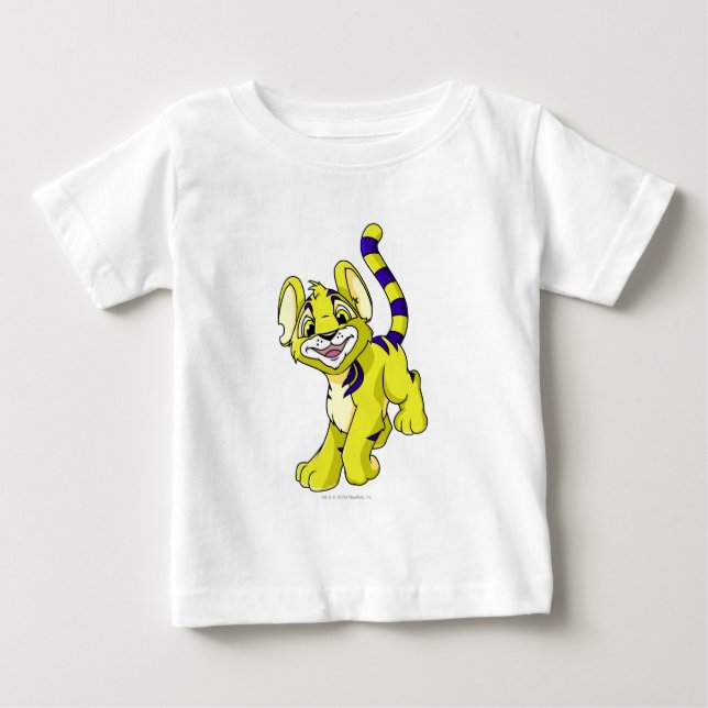Camiseta De Bebé Amarillo Kougra (Anverso)