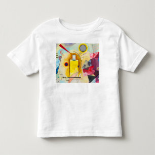 Camiseta De Bebé Amarillo-Rojo-Azul de Kandinsky