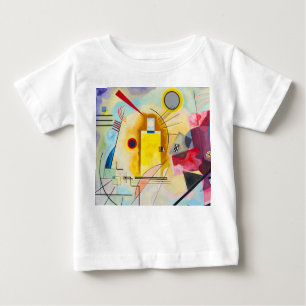 Camiseta De Bebé Amarillo-Rojo-Azul de Kandinsky