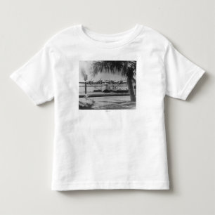 Camiseta De Bebé Amarre de las podadoras de China en la isla