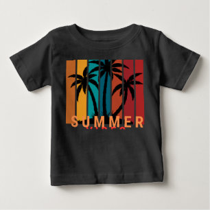 Camiseta De Bebé Ambiente de verano ecuatorial
