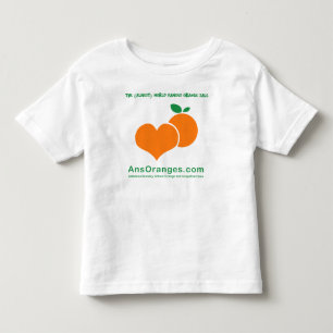 Camiseta De Bebé ¡Ame esos naranjas! Raglán