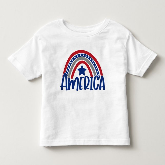 Camiseta De Bebé América (Anverso)