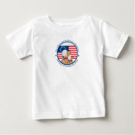 Camiseta De Bebé America 250 Year Founding Fathers Kids