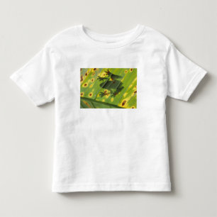 Camiseta De Bebé AMÉRICA CENTRAL, Costa Rica, Rana con luz trasera 