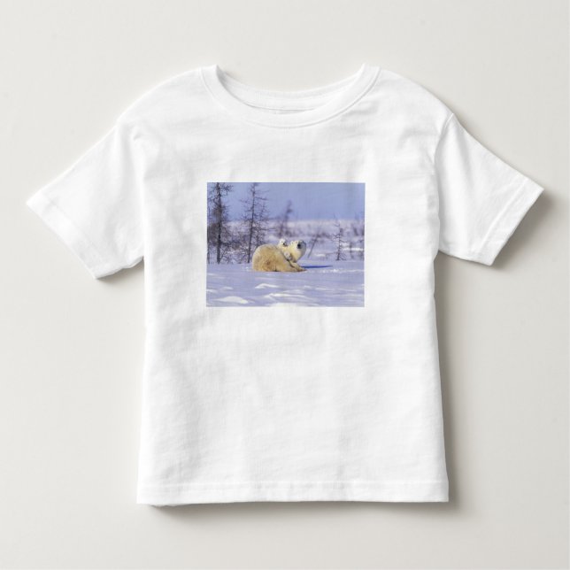 Camiseta De Bebé América del Norte, Canadá, Manitoba, Churchill. 9 (Anverso)