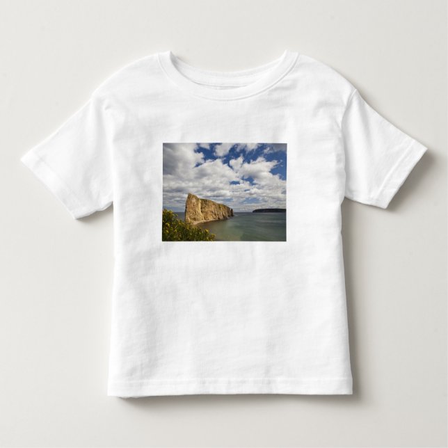 Camiseta De Bebé América del Norte, Canadá, Quebec, bahía de Gaspe, (Anverso)