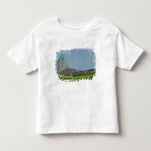Camiseta De Bebé América del Norte, Canadá, Quebec, Ciudad Vieja de (Anverso)