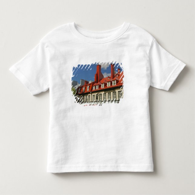 Camiseta De Bebé América del Norte, Canadá, Quebec, Ciudad Vieja de (Anverso)