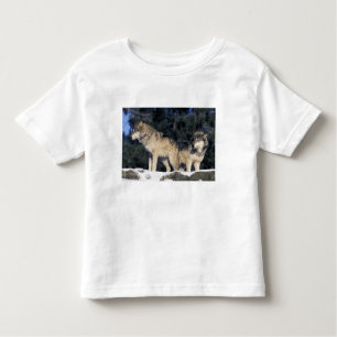 Camiseta De Bebé América del Norte, Estados Unidos, Minnesota. Wolf