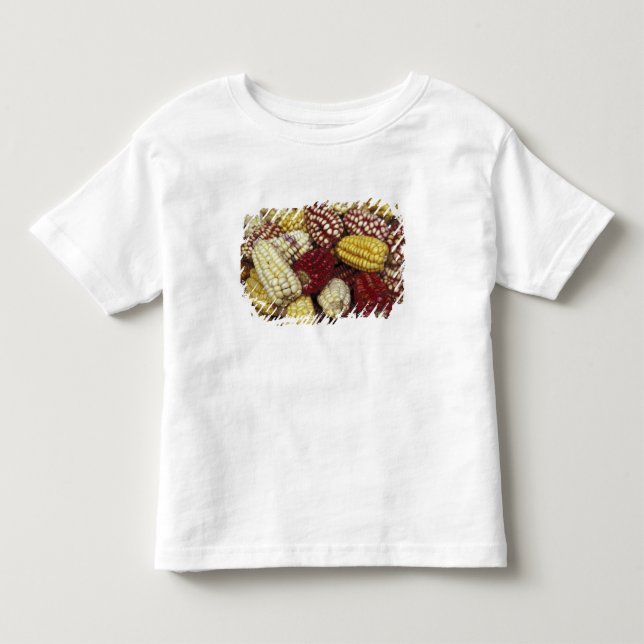 Camiseta De Bebé América del Sur, maíz de Perú (Anverso)