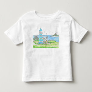 Camiseta De Bebé Americana 2 Lighthouse Toddler Tshirt