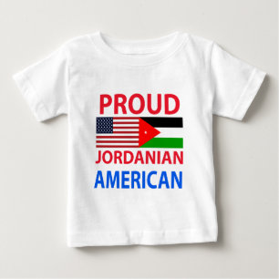 Camiseta De Bebé Americano jordano orgulloso
