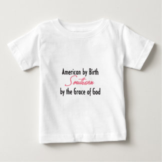 Camiseta De Bebé Americano por el nacimiento, meridional por la