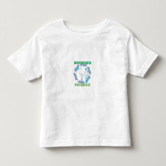 Camiseta De Bebé Amigos amañados caminando juntos