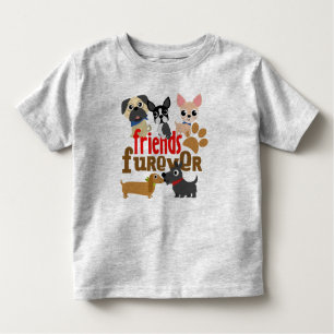 Camiseta De Bebé Amigos Cachorros de perros de Furever