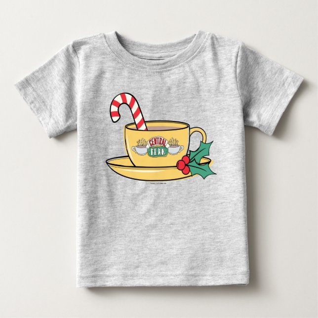 Camiseta De Bebé AMIGOS™ | Central Perk Holiday Mug (Anverso)