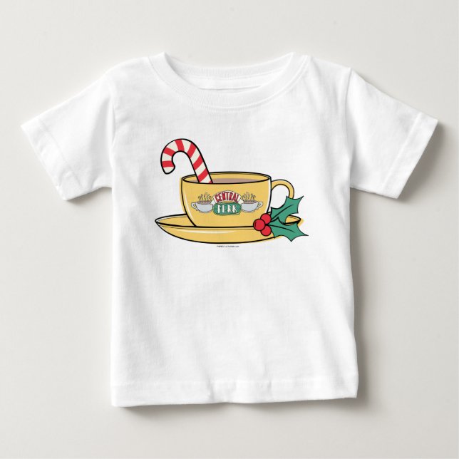 Camiseta De Bebé AMIGOS™ | Central Perk Holiday Mug (Anverso)