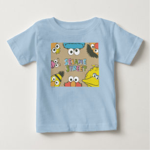Camiseta De Bebé Amigos clásicos de Sesame Street