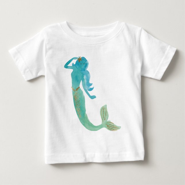 Camiseta De Bebé Amigos de la sirena IV (Anverso)