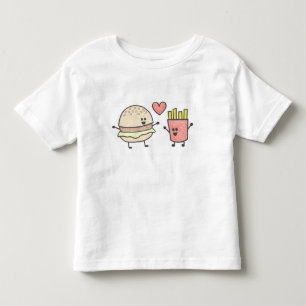 Camiseta De Bebé Amigos de los alimentos de preparación rápida
