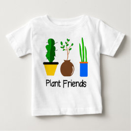Camiseta De Bebé amigos de plantas