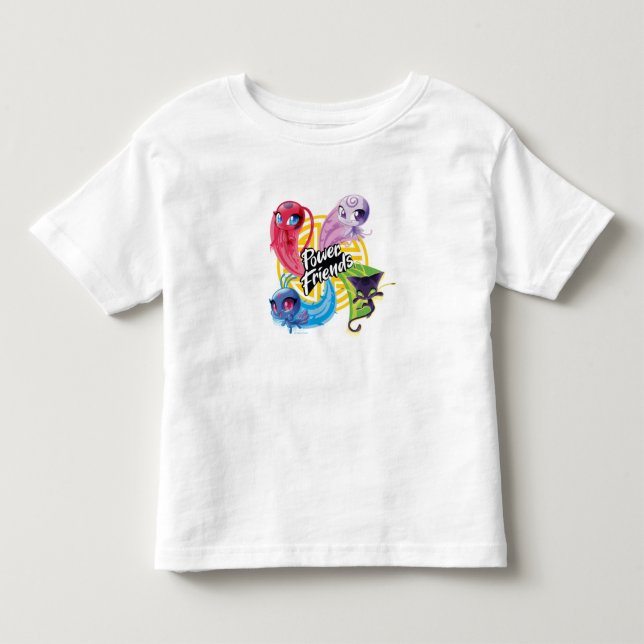 Camiseta De Bebé Amigos de Poder Milagroso Kwamis (Anverso)