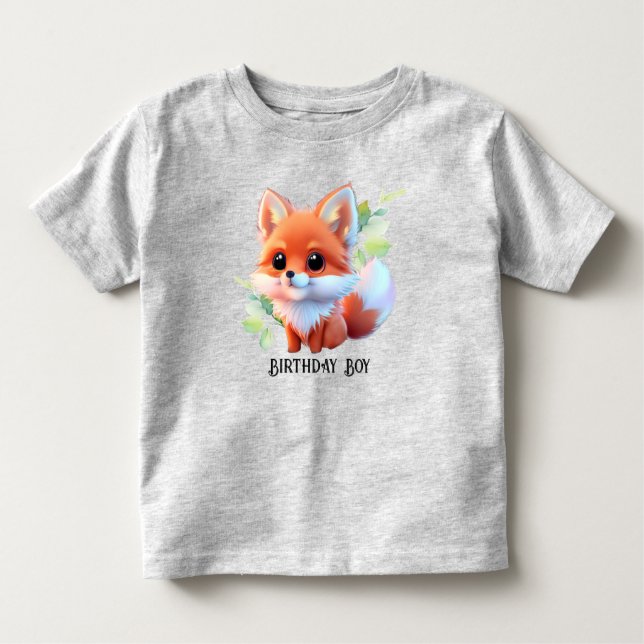 Camiseta De Bebé Amigos del bosque de animales de bosque dibujando  (Anverso)