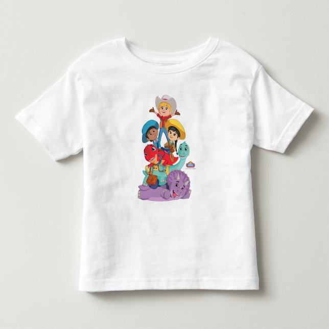 Camiseta De Bebé Amigos del Rancho Dino (Anverso)