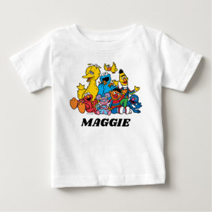 Camiseta De Bebé Amigos dulces de la calle Sesame