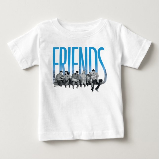 Camiseta De Bebé AMIGOS™ | La banda (Anverso)