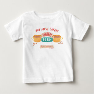 Camiseta De Bebé AMIGOS™   Pero el primer café - Central Perk