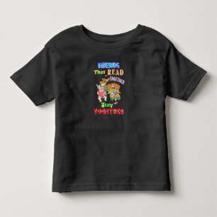 Camiseta De Bebé Amigos que leen juntos permanecen juntos