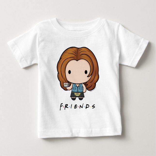 Camiseta De Bebé AMIGOS™ | Rachel Chibi (Anverso)