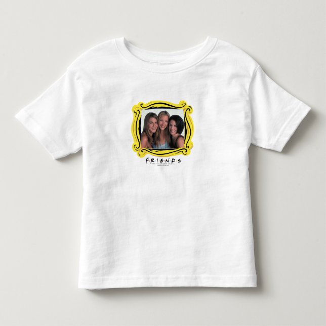Camiseta De Bebé AMIGOS™ | Rachel, Phoebe y Monica (Anverso)
