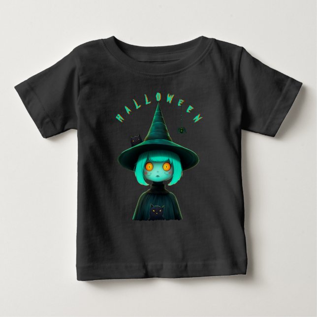 Camiseta De Bebé Amis d'Halloween (Anverso)