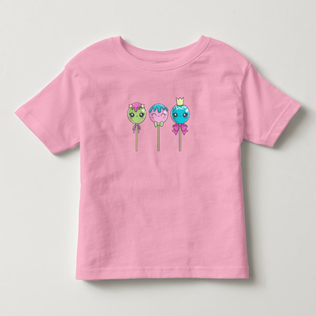 Camiseta De Bebé Amistades Lollipop (Anverso)