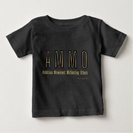 Camiseta De Bebé Ammo Apparel acrónimo estadounidense