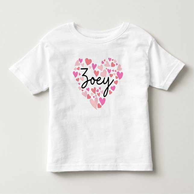 Camiseta De Bebé Amo a Andi - corazones para Andi (Anverso)