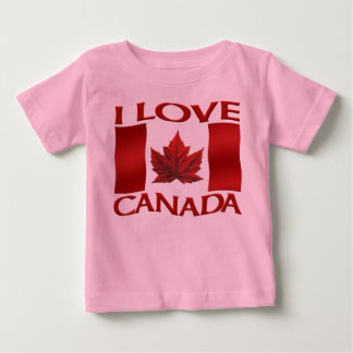 Camiseta De Bebé Amo a Canadá: Bebé-camiseta-Camisetas de Canadá