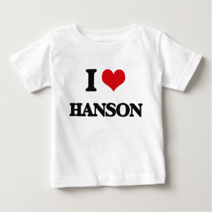 Camiseta De Bebé Amo a Hanson