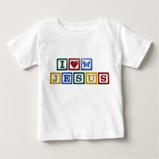 Camiseta De Bebé Amo a Jesús