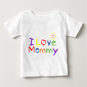 Camiseta De Bebé Amo a la mamá